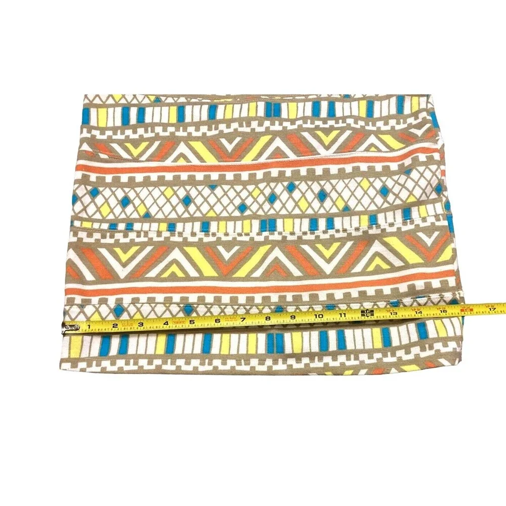 Mini bodycon women's skirt size M Atzec style pring stretchy summer party girl